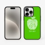 כיסוי בעיצוב אישי עם השם שלך לדגם - Apple iPhone 15 Pro בעיצוב הדפס תפוח