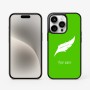 כיסוי בעיצוב אישי עם השם שלך לדגם - Apple iPhone 15 Pro בעיצוב נוצת נוצה