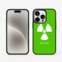 כיסוי בעיצוב אישי עם השם שלך לדגם - Apple iPhone 15 Pro בעיצוב פצצת אטום גרעינית