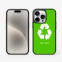כיסוי בעיצוב אישי עם השם שלך לדגם - Apple iPhone 15 Pro בעיצוב למחזר
