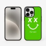 כיסוי בעיצוב אישי עם השם שלך לדגם - Apple iPhone 15 Pro בעיצוב סמיילי