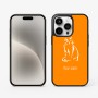 כיסוי בעיצוב אישי עם השם שלך לדגם - Apple iPhone 15 Pro בעיצוב חתול