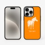 כיסוי בעיצוב אישי עם השם שלך לדגם - Apple iPhone 15 Pro בעיצוב זברה