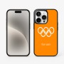 כיסוי בעיצוב אישי עם השם שלך לדגם - Apple iPhone 15 Pro בעיצוב אולימפי
