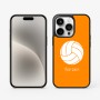כיסוי בעיצוב אישי עם השם שלך לדגם - Apple iPhone 15 Pro בעיצוב כדור כדורעף