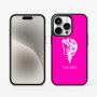 כיסוי בעיצוב אישי עם השם שלך לדגם - Apple iPhone 15 Pro בעיצוב ראש סוס