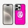 כיסוי בעיצוב אישי עם השם שלך לדגם - Apple iPhone 15 Pro בעיצוב פני אריה