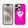 כיסוי בעיצוב אישי עם השם שלך לדגם - Apple iPhone 15 Pro בעיצוב פני פנטרה