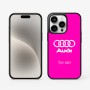כיסוי בעיצוב אישי עם השם שלך לדגם - Apple iPhone 15 Pro בעיצוב אאודי