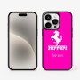 כיסוי בעיצוב אישי עם השם שלך לדגם - Apple iPhone 15 Pro בעיצוב פרארי