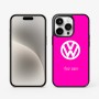 כיסוי בעיצוב אישי עם השם שלך לדגם - Apple iPhone 15 Pro בעיצוב פולקסווגן