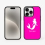 כיסוי בעיצוב אישי עם השם שלך לדגם - Apple iPhone 15 Pro בעיצוב בתולת ים - אישה