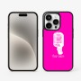 כיסוי בעיצוב אישי עם השם שלך לדגם - Apple iPhone 15 Pro בעיצוב מיקרופון