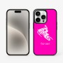 כיסוי בעיצוב אישי עם השם שלך לדגם - Apple iPhone 15 Pro בעיצוב אופנוע שלג