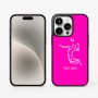 כיסוי בעיצוב אישי עם השם שלך לדגם - Apple iPhone 15 Pro בעיצוב שחקן כדורעף