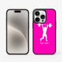 כיסוי בעיצוב אישי עם השם שלך לדגם - Apple iPhone 15 Pro בעיצוב הרמת משקולות