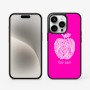 כיסוי בעיצוב אישי עם השם שלך לדגם - Apple iPhone 15 Pro בעיצוב הדפס תפוח