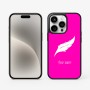 כיסוי בעיצוב אישי עם השם שלך לדגם - Apple iPhone 15 Pro בעיצוב נוצת נוצה