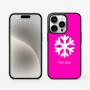כיסוי בעיצוב אישי עם השם שלך לדגם - Apple iPhone 15 Pro בעיצוב שלג