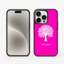 כיסוי בעיצוב אישי עם השם שלך לדגם - Apple iPhone 15 Pro בעיצוב עץ