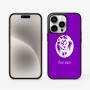 כיסוי בעיצוב אישי עם השם שלך לדגם - Apple iPhone 15 Pro בעיצוב פני אריה