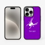 כיסוי בעיצוב אישי עם השם שלך לדגם - Apple iPhone 15 Pro בעיצוב עכביש