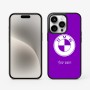 כיסוי בעיצוב אישי עם השם שלך לדגם - Apple iPhone 15 Pro בעיצוב ב.מ.וו