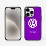 כיסוי בעיצוב אישי עם השם שלך לדגם - Apple iPhone 15 Pro בעיצוב פולקסווגן