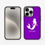 כיסוי בעיצוב אישי עם השם שלך לדגם - Apple iPhone 15 Pro בעיצוב בתולת ים - אישה