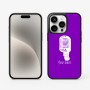 כיסוי בעיצוב אישי עם השם שלך לדגם - Apple iPhone 15 Pro בעיצוב מיקרופון