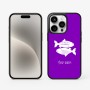 כיסוי בעיצוב אישי עם השם שלך לדגם - Apple iPhone 15 Pro בעיצוב מזלות - דגים