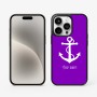 כיסוי בעיצוב אישי עם השם שלך לדגם - Apple iPhone 15 Pro בעיצוב לעגן