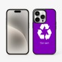 כיסוי בעיצוב אישי עם השם שלך לדגם - Apple iPhone 15 Pro בעיצוב למחזר