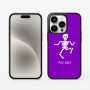 כיסוי בעיצוב אישי עם השם שלך לדגם - Apple iPhone 15 Pro בעיצוב סקלטון