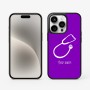 כיסוי בעיצוב אישי עם השם שלך לדגם - Apple iPhone 15 Pro בעיצוב סטטוסקופ רופא