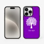 כיסוי בעיצוב אישי עם השם שלך לדגם - Apple iPhone 15 Pro בעיצוב עץ