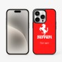 כיסוי בעיצוב אישי עם השם שלך לדגם - Apple iPhone 15 Pro בעיצוב פרארי