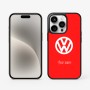 כיסוי בעיצוב אישי עם השם שלך לדגם - Apple iPhone 15 Pro בעיצוב פולקסווגן