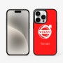 כיסוי בעיצוב אישי עם השם שלך לדגם - Apple iPhone 15 Pro בעיצוב וולוו