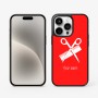 כיסוי בעיצוב אישי עם השם שלך לדגם - Apple iPhone 15 Pro בעיצוב מעצב שיער