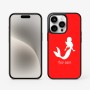 כיסוי בעיצוב אישי עם השם שלך לדגם - Apple iPhone 15 Pro בעיצוב בתולת ים - אישה