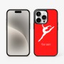 כיסוי בעיצוב אישי עם השם שלך לדגם - Apple iPhone 15 Pro בעיצוב בלט