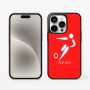 כיסוי בעיצוב אישי עם השם שלך לדגם - Apple iPhone 15 Pro בעיצוב כדורגל אולימפי
