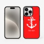 כיסוי בעיצוב אישי עם השם שלך לדגם - Apple iPhone 15 Pro בעיצוב לעגן