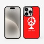 כיסוי בעיצוב אישי עם השם שלך לדגם - Apple iPhone 15 Pro בעיצוב גלובוסי שלום
