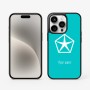 כיסוי בעיצוב אישי עם השם שלך לדגם - Apple iPhone 15 Pro בעיצוב קרייזלר