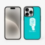 כיסוי בעיצוב אישי עם השם שלך לדגם - Apple iPhone 15 Pro בעיצוב מיקרופון