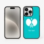 כיסוי בעיצוב אישי עם השם שלך לדגם - Apple iPhone 15 Pro בעיצוב פינג פונג