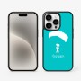 כיסוי בעיצוב אישי עם השם שלך לדגם - Apple iPhone 15 Pro בעיצוב צניחה חופשית