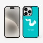 כיסוי בעיצוב אישי עם השם שלך לדגם - Apple iPhone 15 Pro בעיצוב אישה מתאמנת